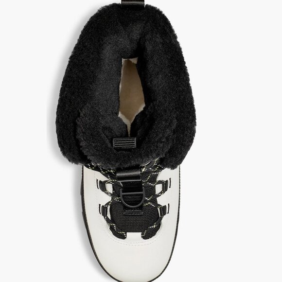 UGG  Shasta Tall White Leather Boots Gore-tex Waterproof Extreme - NWT - Picture 12 of 15